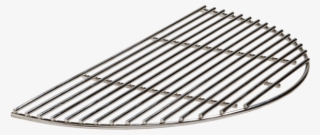 Kamado Big Joe One Half Moon Ss Cooking Grate Kjoegrhbig - 40 Half Round Grate Grill #8000168