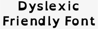 Dyslexia Font Black and white Free Transparent PNG Download PNGkey