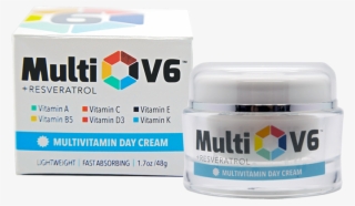 Multiv6 Day Cream Offers All-day Hydration And Defense - Multi Vitamin Cream #8000345