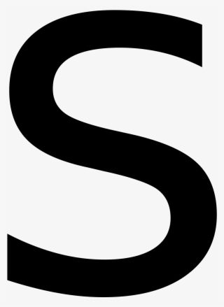 Letter S Png - Black Letter S Transparent #8001502