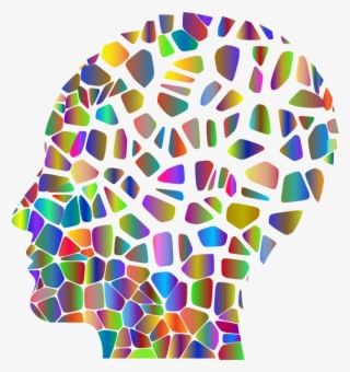 Man Head Tiles Polyprismatic Var - Circle #8001945