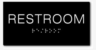Restroom Sign - Graphics #8002413 Restroom Sign - Graphics #8002413