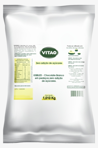 Chocolate Branco Em Pedaços Zero Adição De Açúcares #8002941