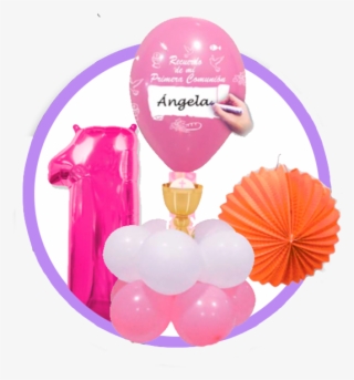 Globos - Decoración - Decoracion De Comunion Para Mesa #8002995