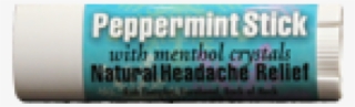 Peppermint Headache Sticks - Label #8003293