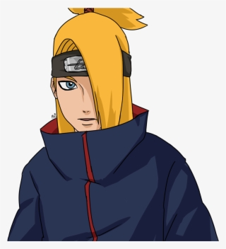 A Quick Transparent Deidara 'cuz Why - Illustration #8003372