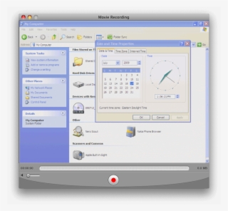 Click On The Black Square To Finish Recording - Windows Xp #8003572
