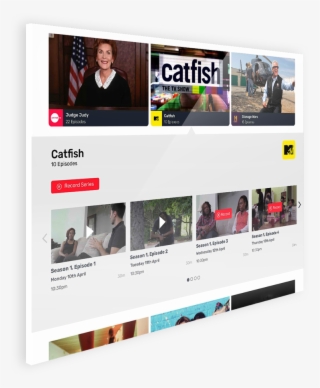 Record Series Button To Schedule A Recording - Catfish: The Tv Show #8003852