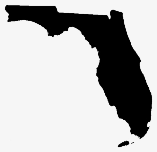 Fl State Shaped Silhouette Pictures To Pin On Pinterest - Illegal Immigration Florida #8004286