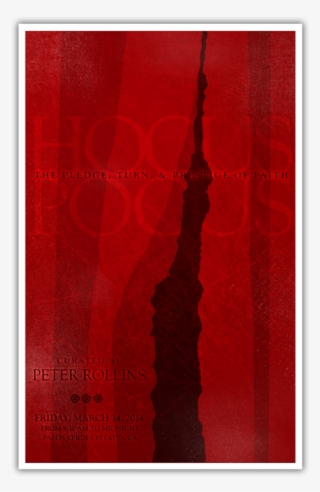 Hocus Pocus With Peter Rollins - Poster #8004316