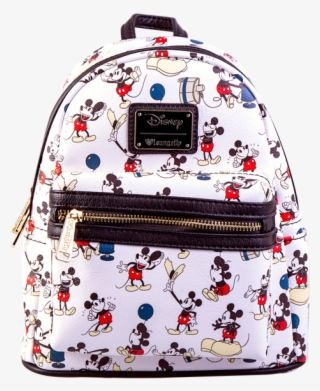 Mickey Mouse All-over Print Loungefly Mini Backpack - Handbag #8004322