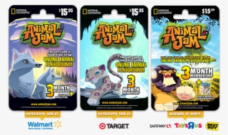 Here Are Animal Jam Memberships* - Animal Jam Gift Cards #8004604