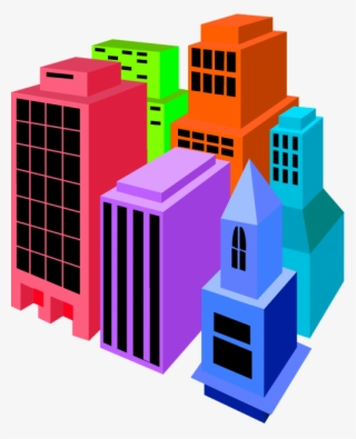 Buildings,clip - Building Graphic #8006343
