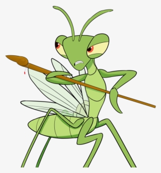Praying Mantis Clipart Grasshopper - Cartoon #8006447