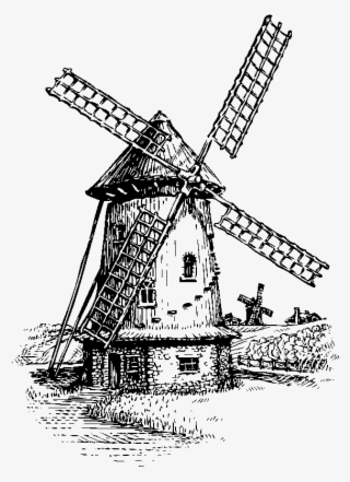 Production - Dutch Windmill Clipart #8006504