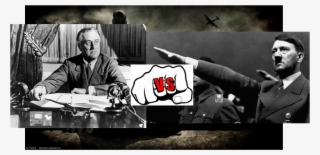 Fdr Gave His Freedom Speech Hitler Gave His May Day - Hitler Vs Fdr #8007115