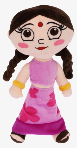Unisex Chhota Bheem Chutki Soft Toy - Chutki In Chota Bheem #8007973