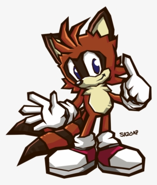 Sonic Battle Style By Thedragonsuperfan - Sonic Turbo Tanuki #8008104