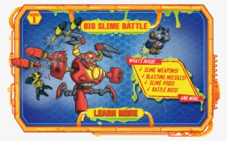 Ready2robot Big Slime Battle - Cartoon #8008492
