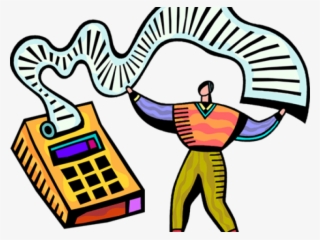 Calculator Clipart Accounting Calculator - Cartoon Purple Calculator Clipart #8009140