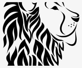 Lion Tattoo Clipart Transparent - Lion #8009162