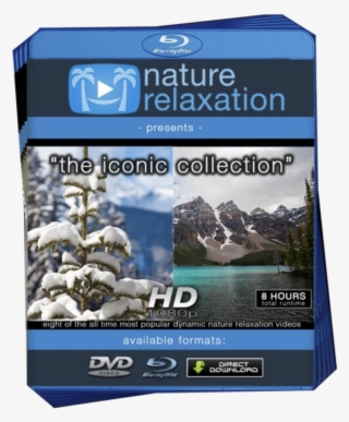 The Iconic Collection Eight 1-hour Hd Nature Relaxation - Moraine Lake #8009218