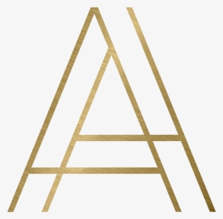 Arden Home Golden A Icon - Wood #8009709