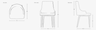 Banner Transparent Tiara Tsiklioti Dimensions - Chair #8009914