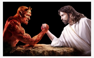God Png - Jesus Vs Satan #8010062