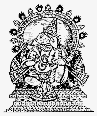 Ganesha, God, Lord, Indian, Hindu, Overcoming - Ganesh Clip Art #8010585