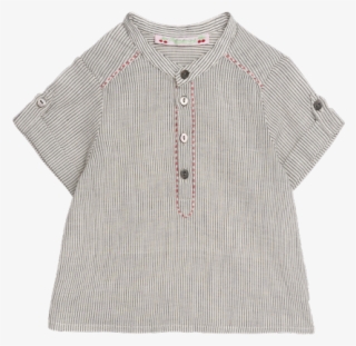 Emilio Boys' Shirt Ocean Black - Blouse #8010876