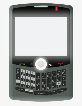 Blackberry Mobile Png Transparent Image - Black Berry Mobile Clipart #8011155