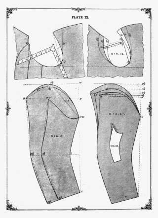 The Cutters' Practical Guide To The Cutting Of Ladies' - Drawing #8011483