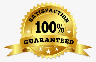 If You Are Not 100% Satisfied, You Don't Pay For Anything - Satisfaction Guaranteed Png #8012546