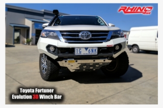 Details About Toyota Fortuner Rhino 4x4 Front Bull - Rhino Bull Bar Fortuner #8013460