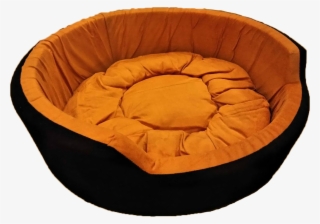 Buy Round Dog Bed Large In Golden Black Pgpet In Low - Sofa Bed #8014137
