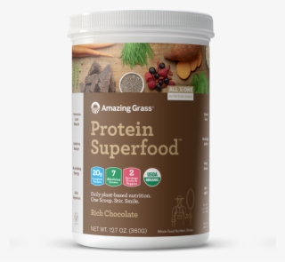 Protein Superfood Rich Chocolate - Amazing Grass Protein Superfood #8014432