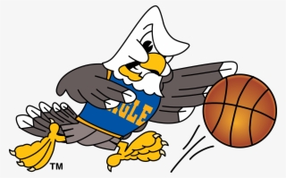 Basket Ball - Cartoon Eagle #8015408