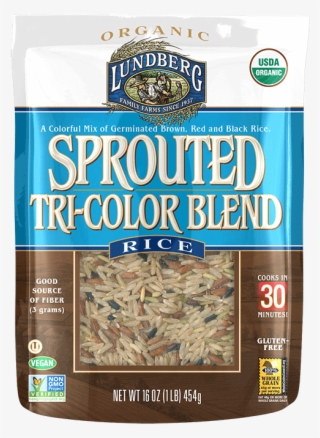 Lundberg Sprouted Tri Color Blend Rice - Lundberg Sprouted Rice #8017533