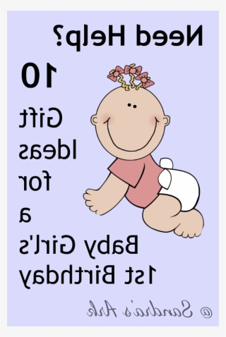 Baby Girl 1st Birthday Gift Ideas Jxdu Sandra S Ark - Baby Girl Clip Art #8018640