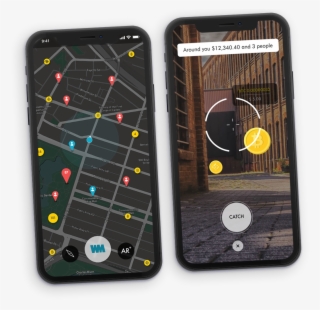 Catch Cryptocurrency Tokens Scattered Around Your City - Iphone #8020225