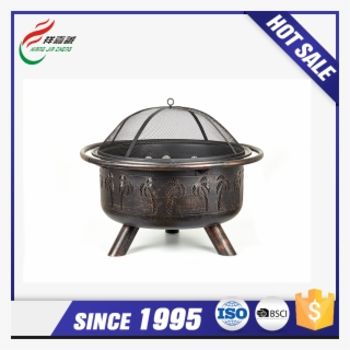 Outdoor Garden Fireplace Wood Fired Bbq Grill Barbecue - Shelf #8021290