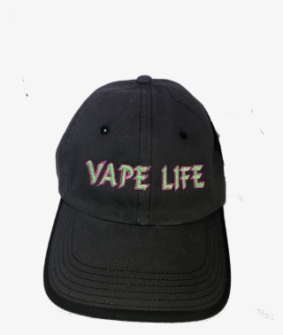 Vintage Washed Vape Life Cap Png Vape Cover Cap - Baseball Cap #8022420