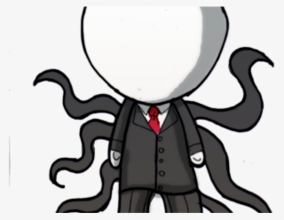 Slenderman Clipart Creepypasta - Dibujos De Slenderman Kawaii #8023355