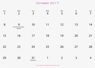 Transparent Calendar 2017 Index Of Var Resizes Free - October 2017 Calendar Transparent #8023533