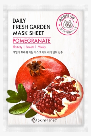 Skin Planet Daily Fresh Garden Mask Sheet Pomegranate #8024459