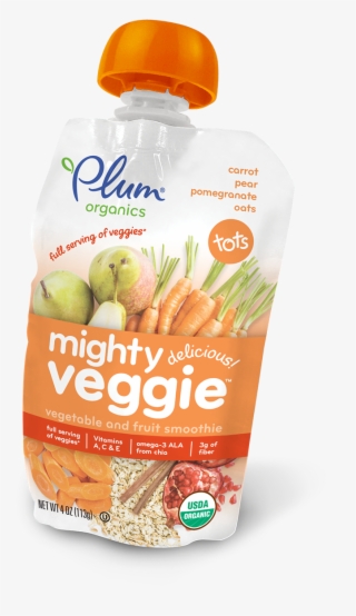 Organic Carrot Puree, Organic Pear Puree, Water, Organic - Snack #8025451