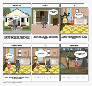 Little Red Riding Hood Story - Cartoon #8026994