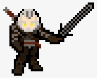 Geralt Of Rivia, Based On Magus' - Chrono Trigger Nice Sprites #8028393
