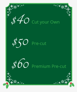 Here At Wilbert's Tree Farm We Accept Cash, Visa, Mastercard - Graphic Design #8028512